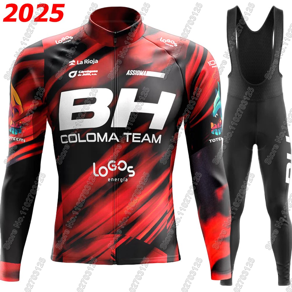 Winter Clothing In Spanish - 2025 BH Coloma Team Radtrikot-Set Herren