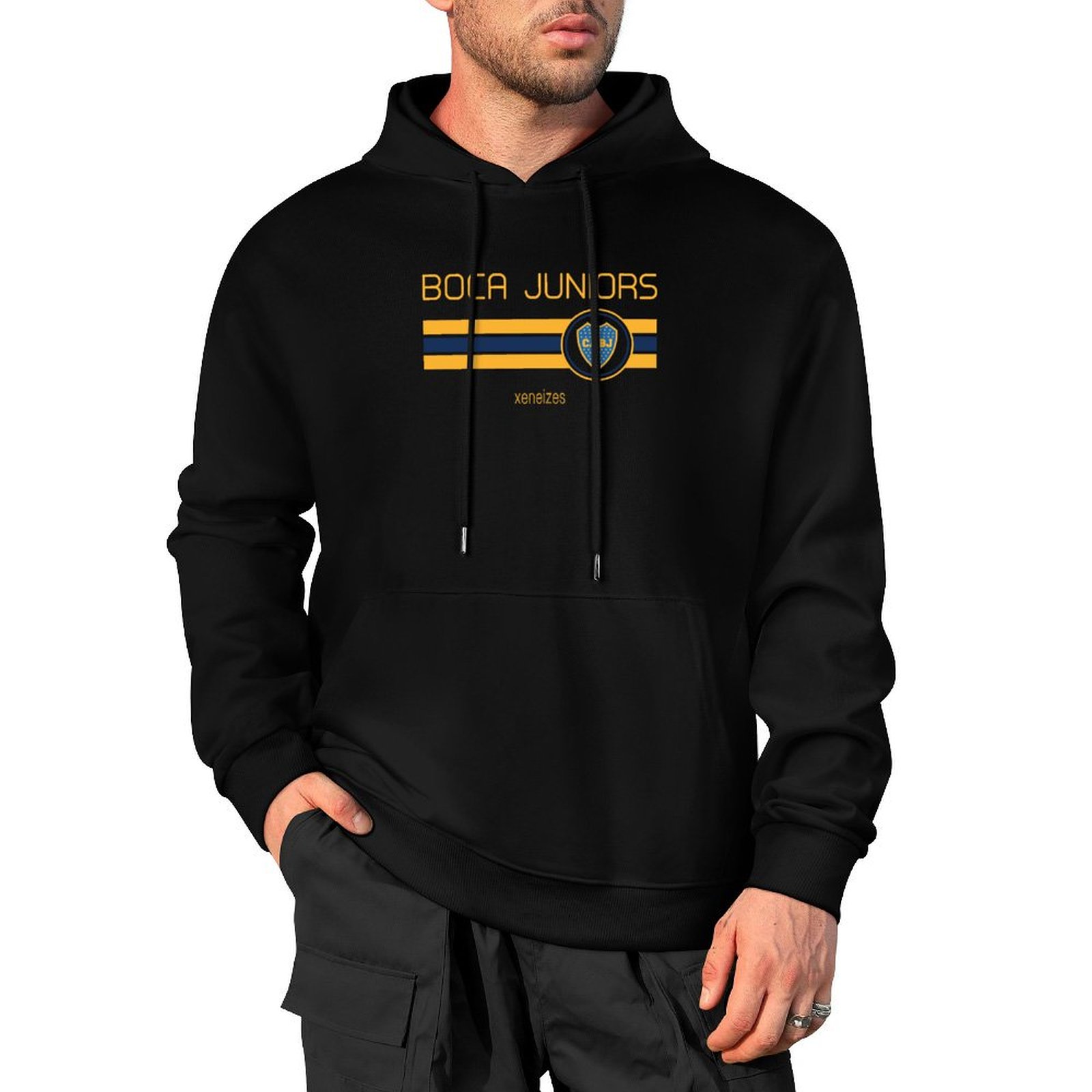 Winter Clothing Aesthetic - Superliga – Boca Juniors (Home Navy)