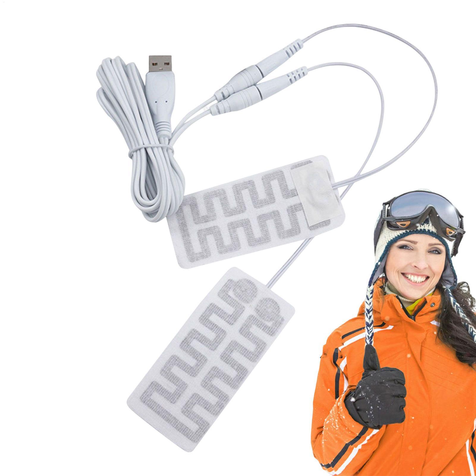 Hand Warmer Reusable - USB-elektrisches Heizkissen, tragbarer persönlicher Wärmer mit
