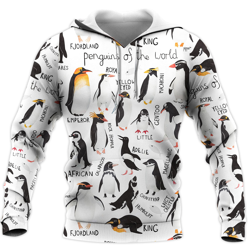 Winter Clothing Types - Niedliche Tier pinguine Typ 3D-Druck Männer/Frauen