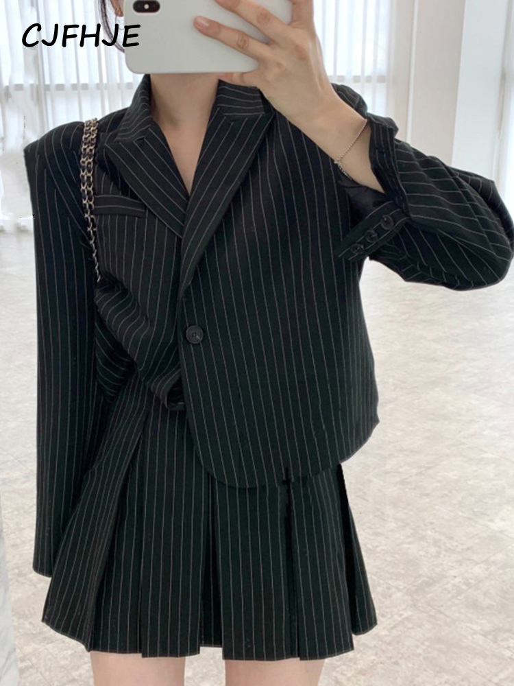 Winter Clothing Online - Cjfhje Mode Streifen Blazer Frauen Herbst