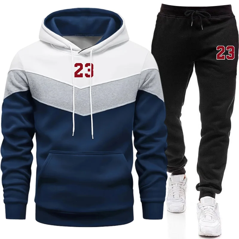 Winter Clothing Equipment - Neuer Trainingsanzug für Herren Lässiger Kapuzenpullover