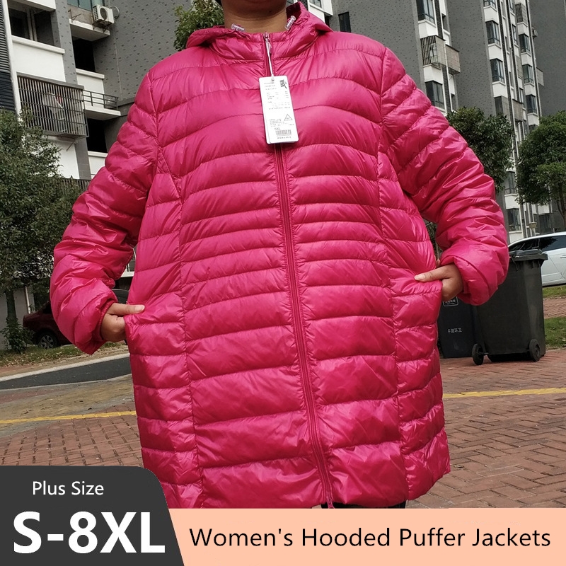 Winter Clothing Stores - Plus Size 5XL 6XL 7XL Damen-Pufferjacken