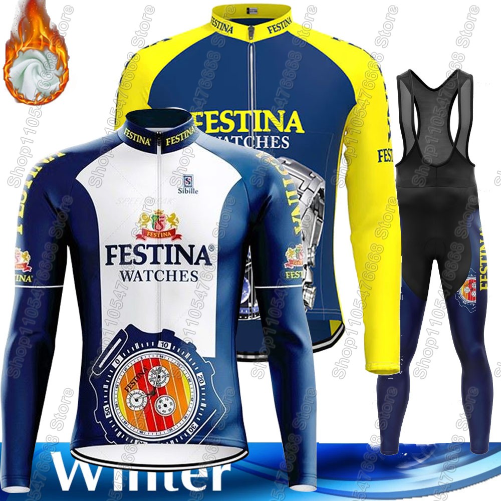 Winter Clothing In Spanish - Spanisches Radsport-Trikot-Set 2026 Retro-Team Sommer-Winter-Bekleidung Langarm