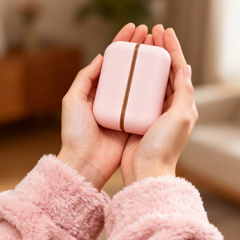 Hand Warmer Reusable - Split-Style-Handwärmer mit magnetischer Saugfunktion und LCD-Display