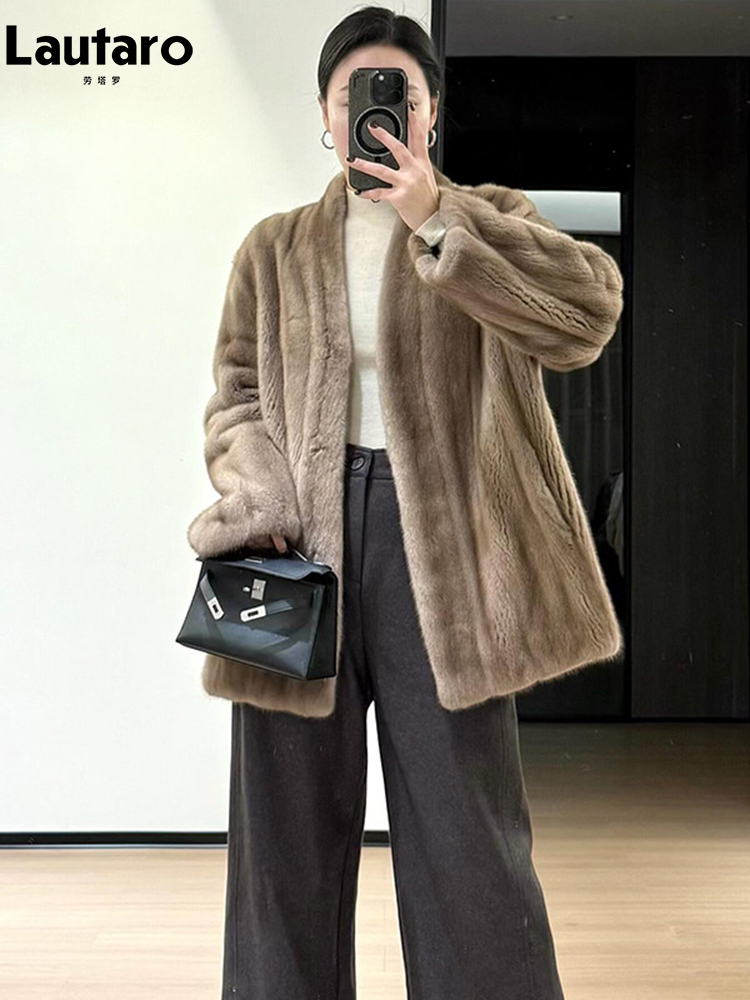 Winter Clothing Trends 2026 - Lautaro Herbst Winter Dicker Warmer Kunstpelzmantel