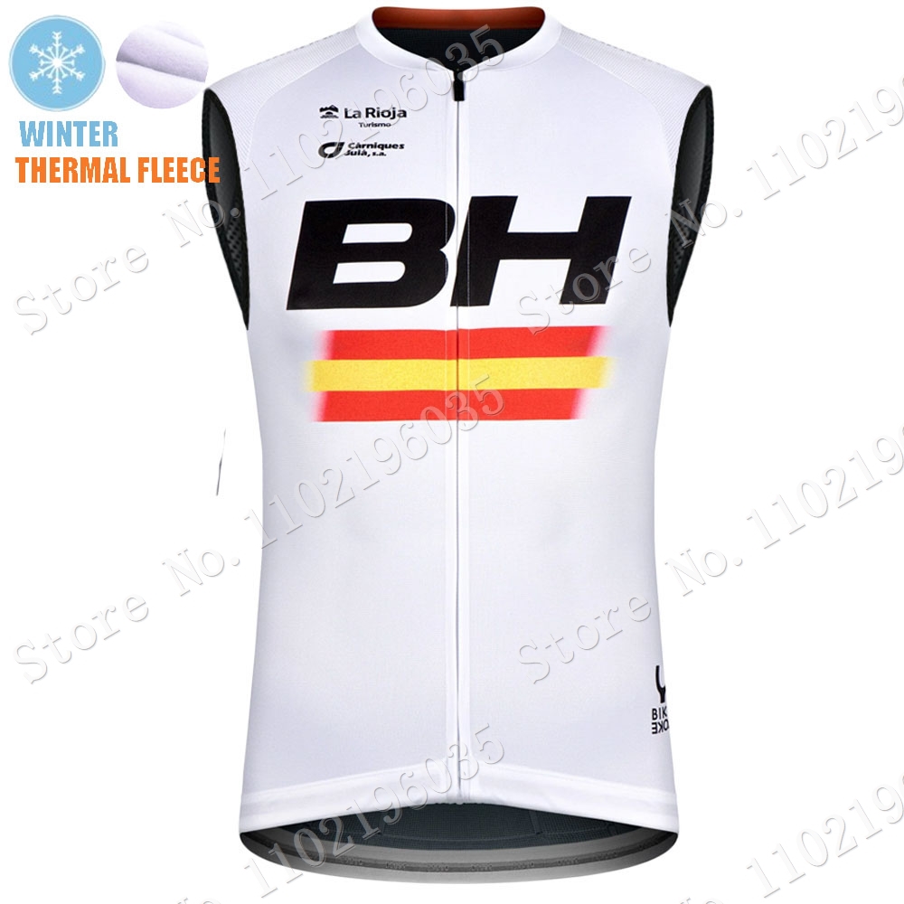 Winter Clothing In Spanish - Radsport weste bh Coloma Team Winter