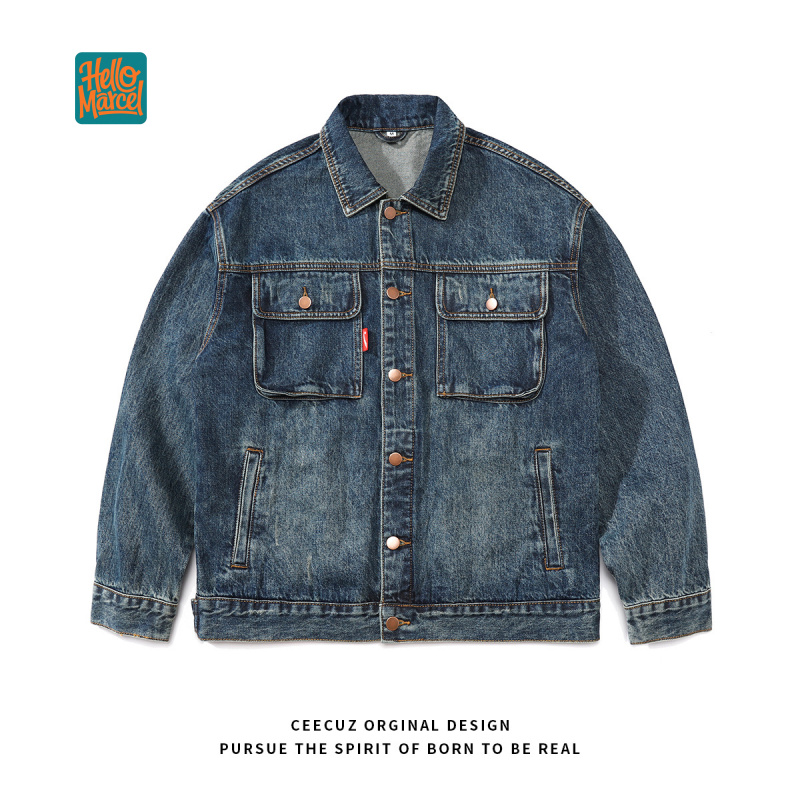 Quality Winter Clothing - HELLOMARCEL EU US Größe Luxus-Qualität Jeansjacke