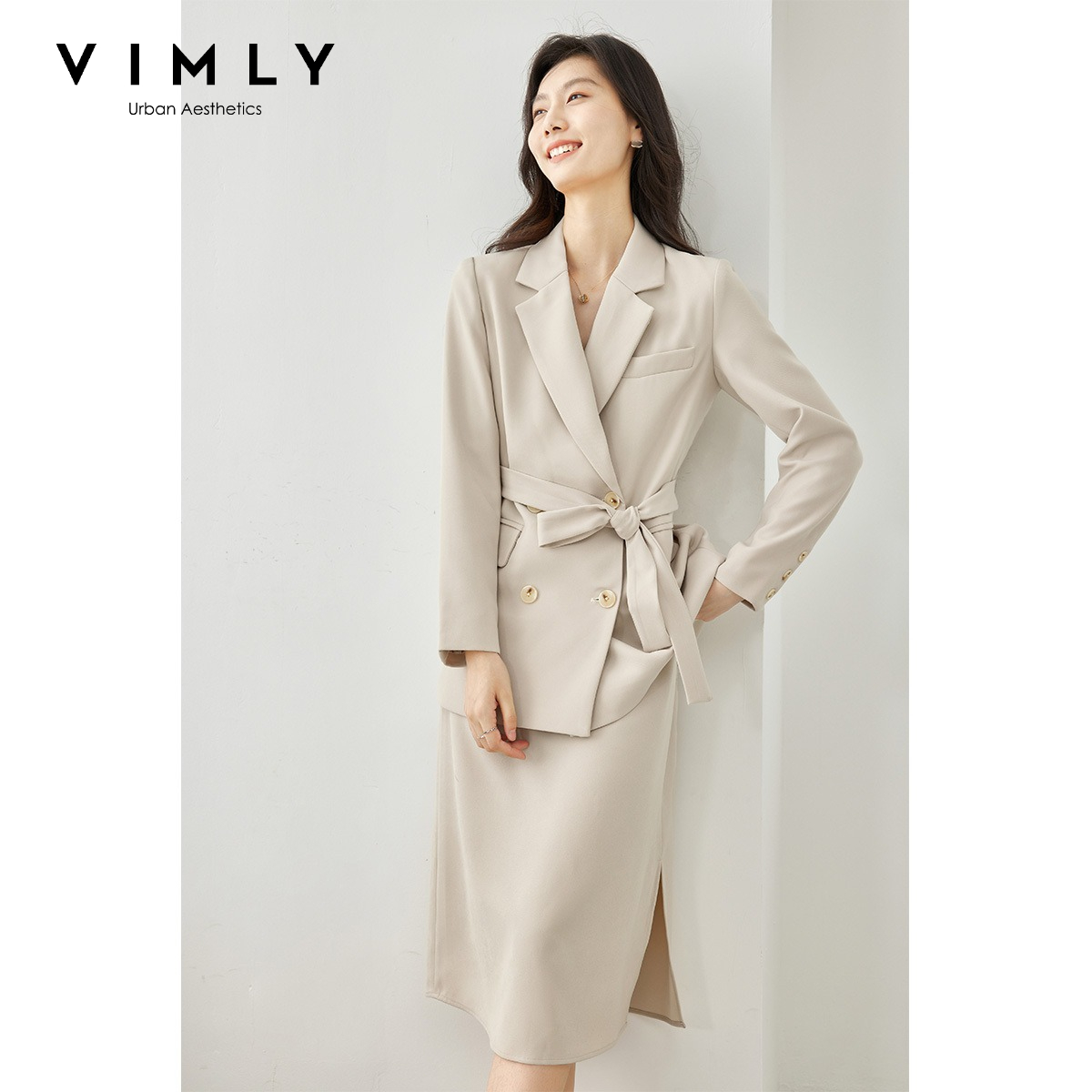 Winter Clothing Online - VIMLY Damen Zweiteiler Set 2026 Herbst