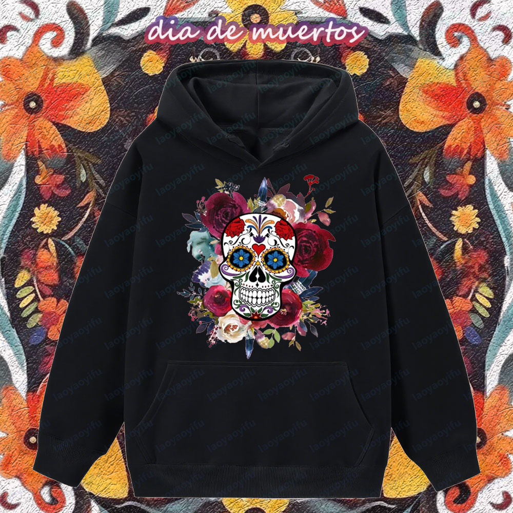Winter Clothing In Spanish - Dia De Los Muertos Spanische Vintage