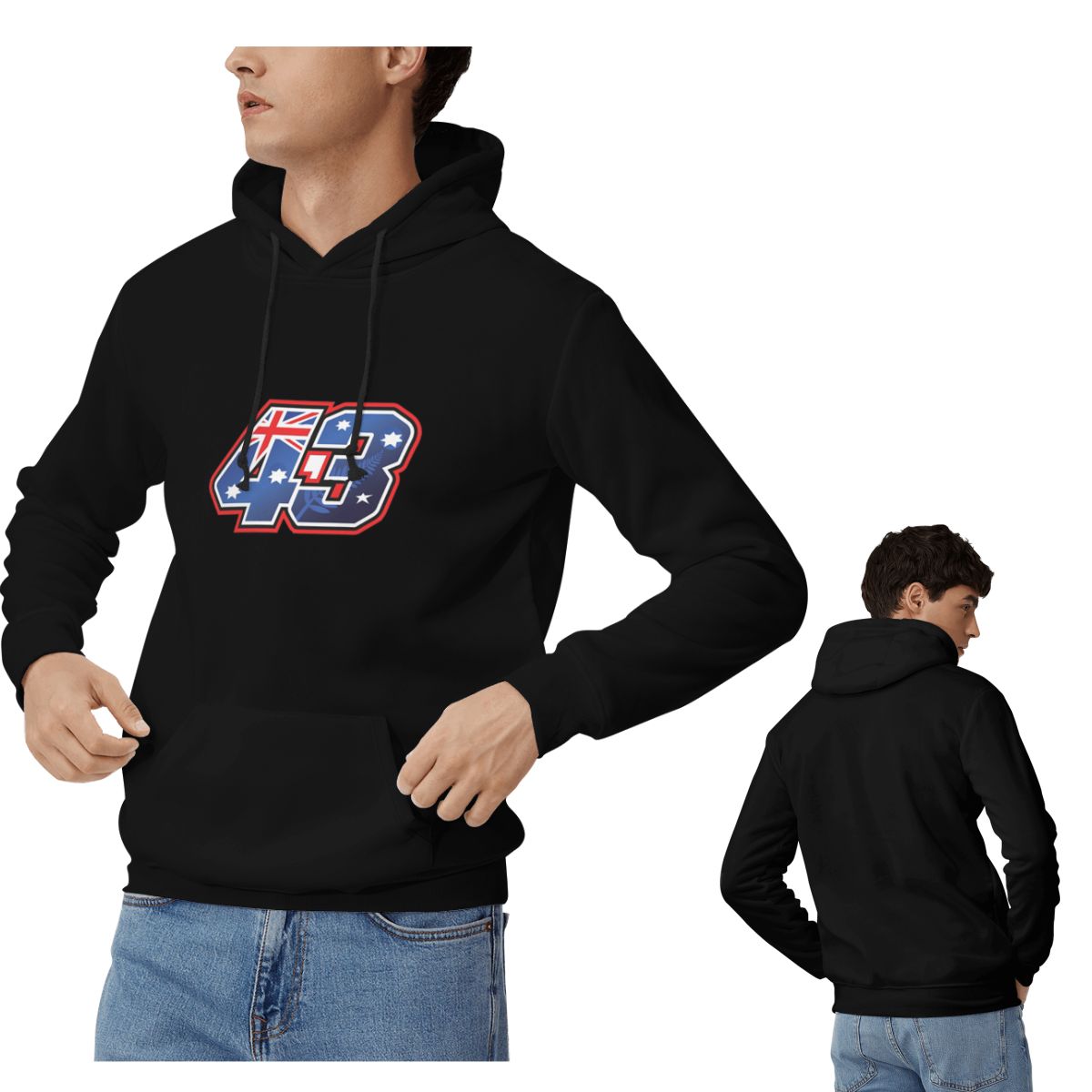 Winter Clothing Australia - Jack Miller Nummer 43 Australien Hoodies