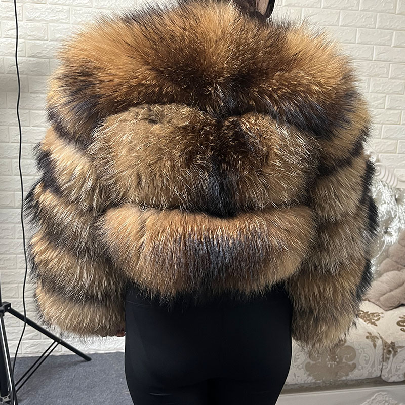 Plus Größe Tops Braun Pelz Mao – Warm Winter Clothing Bewertung und Preis