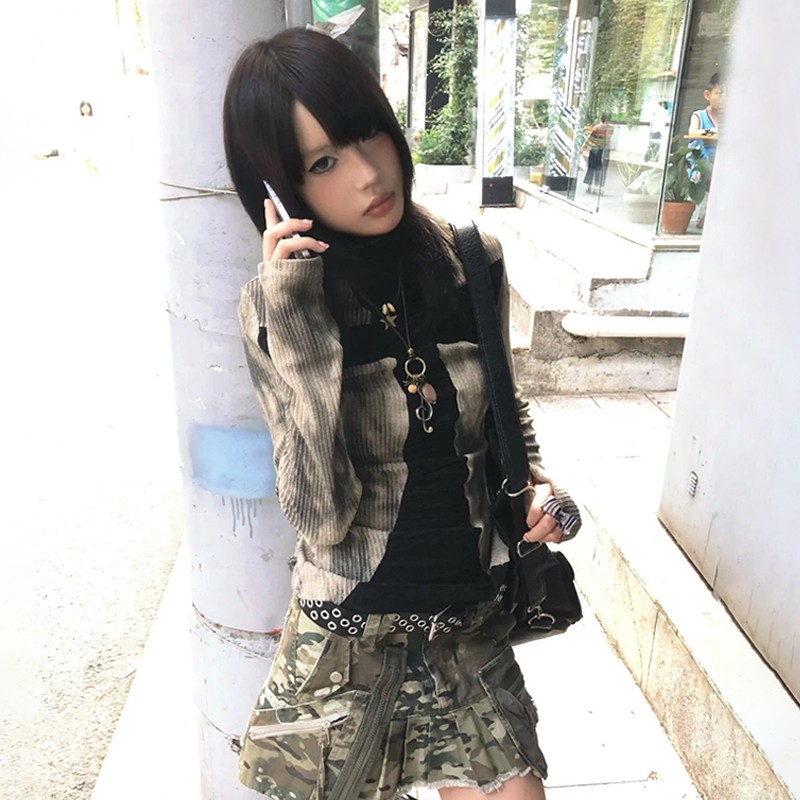 Karrram Japanische Y2k gerippt – Winter Clothing Aesthetic Bewertung und Preis