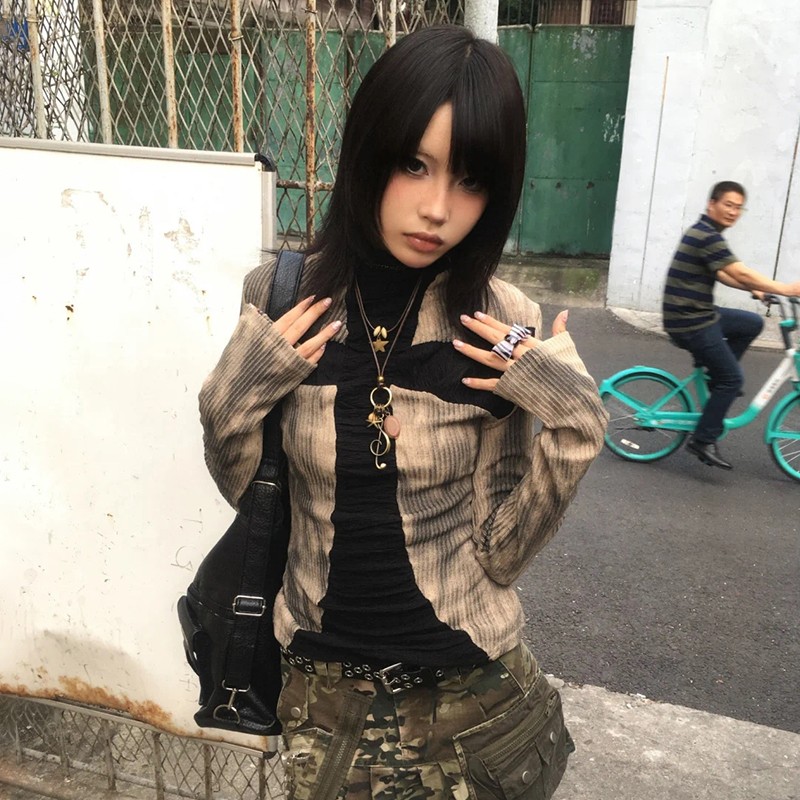 Karrram Japanische Y2k gerippt – Winter Clothing Aesthetic Bewertung und Preis