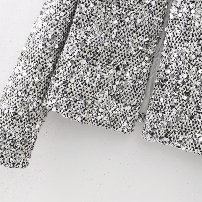 Party Club Chic glänzende Blaz – Winter Clothing Dress Up Bewertung und Preis