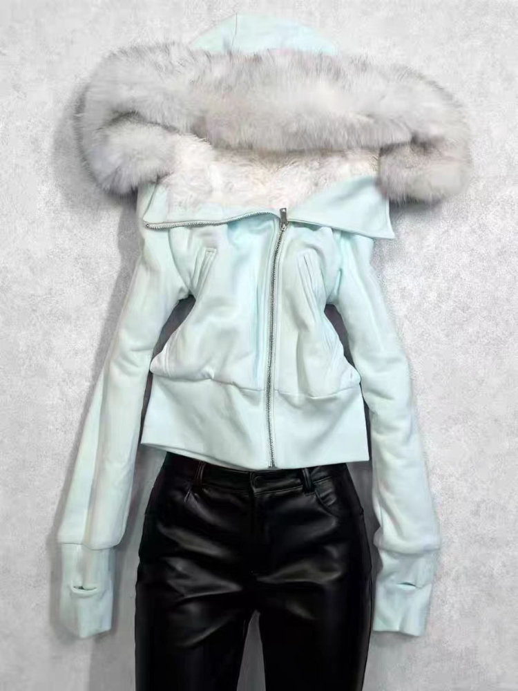 Ästhetische Vintage Schlank Mi – Winter Clothing Aesthetic Bewertung und Preis