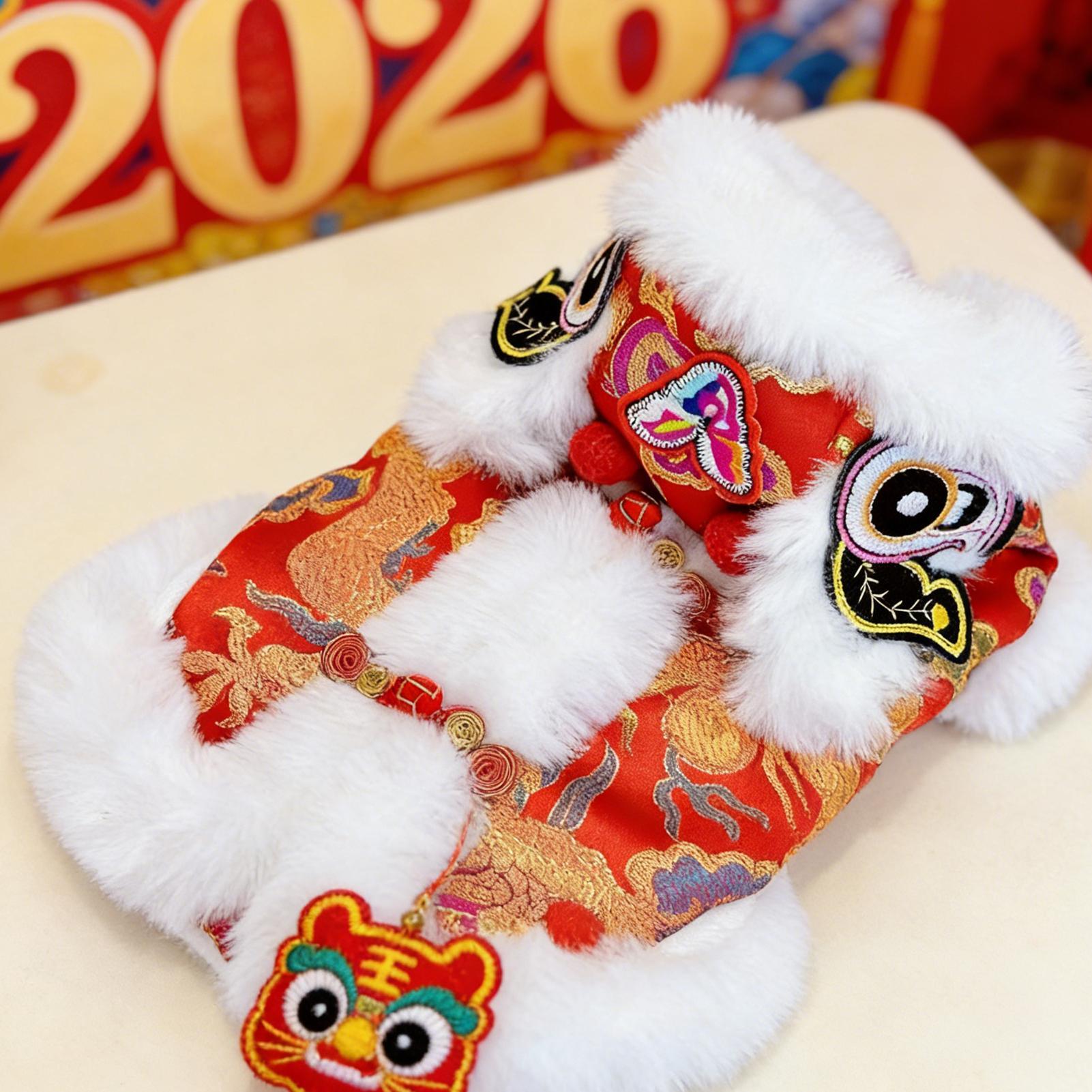 Löwentanz-Katzenkostüm, Winter – Winter Clothing Dress Up Bewertung und Preis