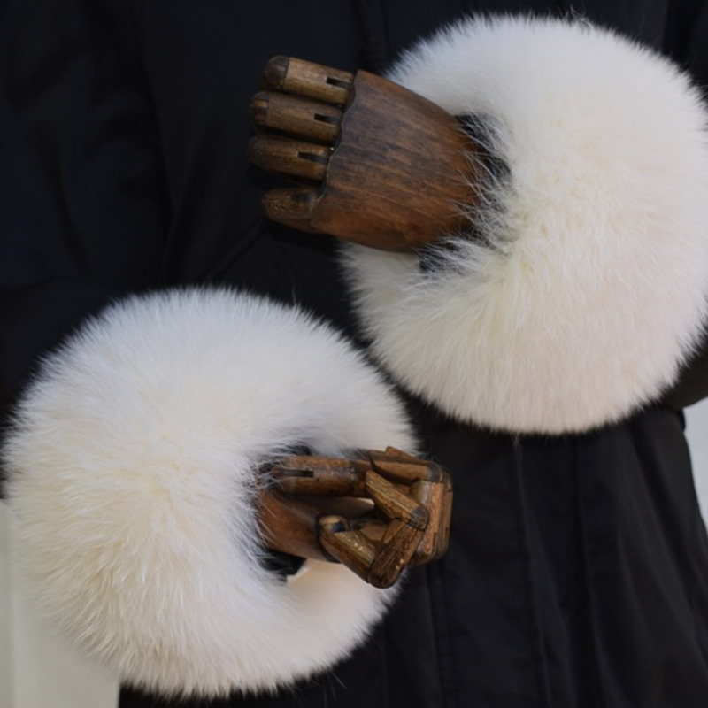 Fuchspelz-Manschetten für Dame – Winter Clothing Online Bewertung und Preis