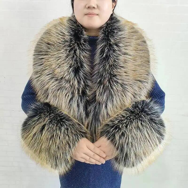 Große Frauen Faux Fuchs Pelz S – Winter Clothing Stores Bewertung und Preis