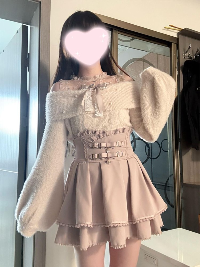 Japanischer süßer Lolita-Pullo – Clothing Style Winter Bewertung und Preis