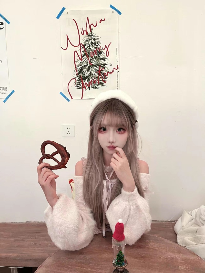 Japanischer süßer Lolita-Pullo – Clothing Style Winter Bewertung und Preis