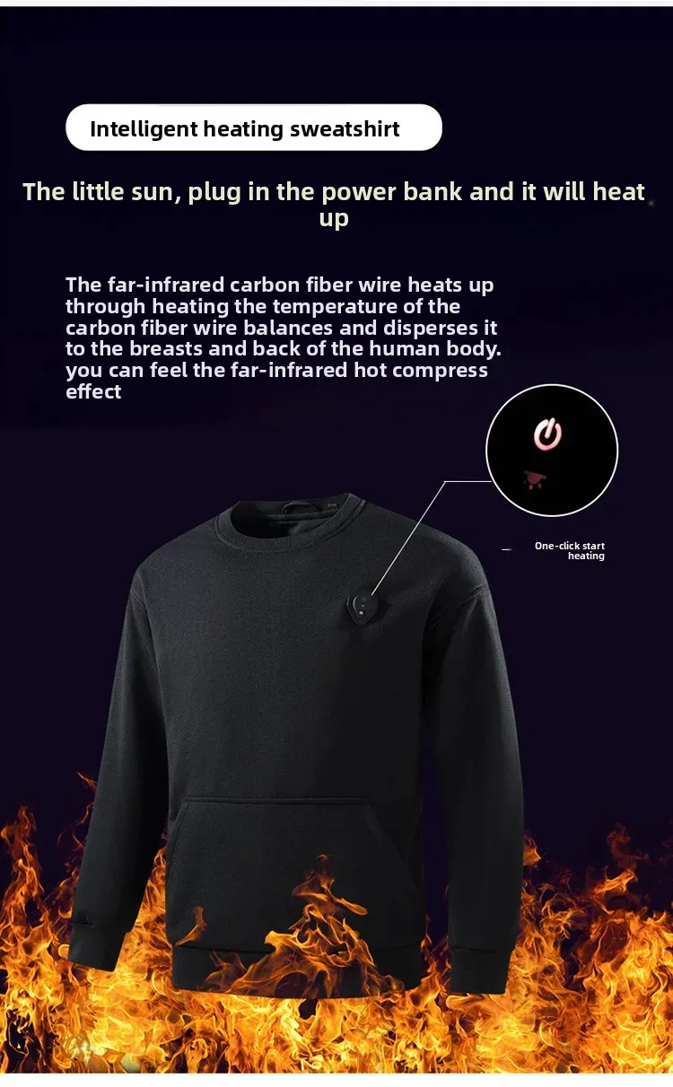 Neuer beheizter USB-Hoodie, be – Warm Winter Clothing Bewertung und Preis
