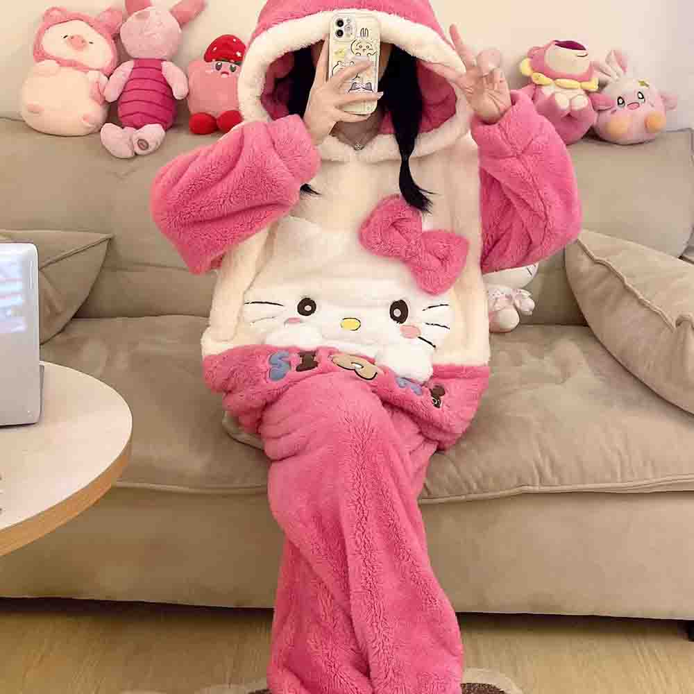Hello Kitties Kuromi Damen Car – Warm Winter Clothing Bewertung und Preis