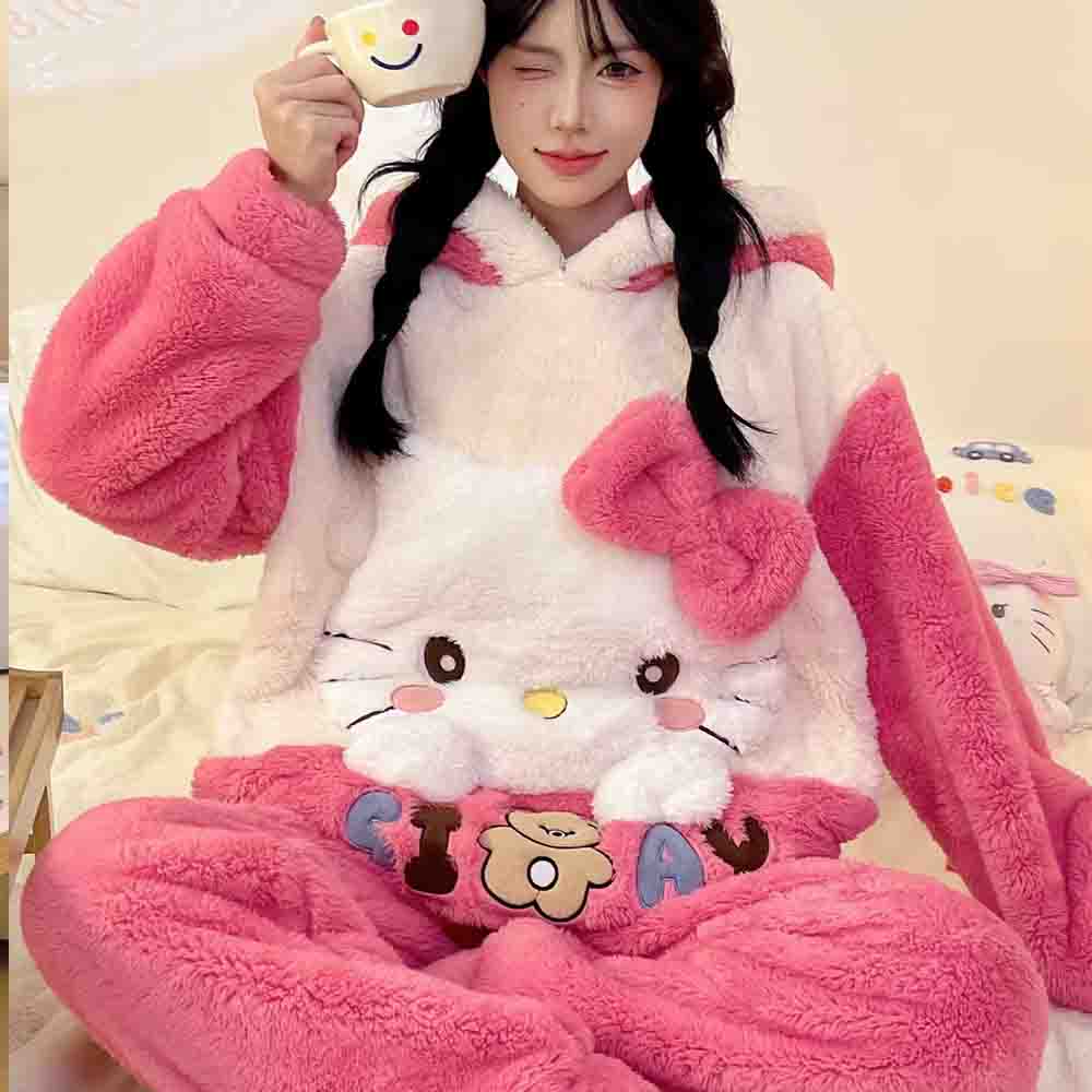 Hello Kitties Kuromi Damen Car – Warm Winter Clothing Bewertung und Preis