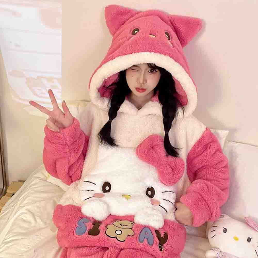 Hello Kitties Kuromi Damen Car – Warm Winter Clothing Bewertung und Preis