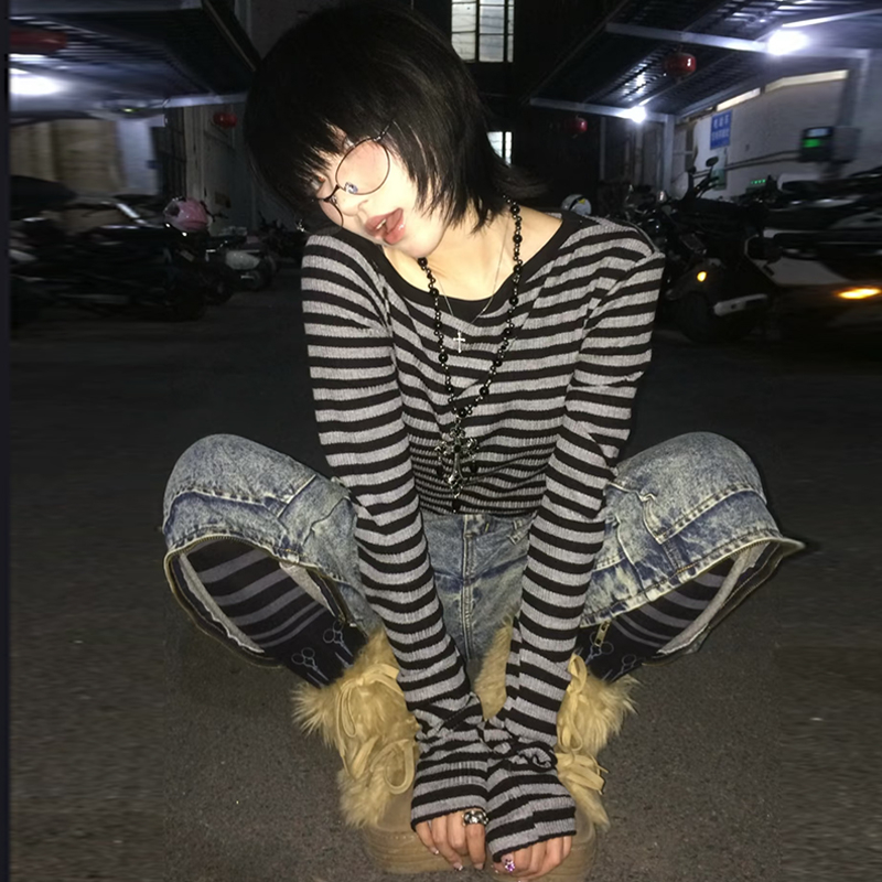 Genayooa Japanisches Y2k-T-Shi – Winter Clothing Aesthetic Bewertung und Preis