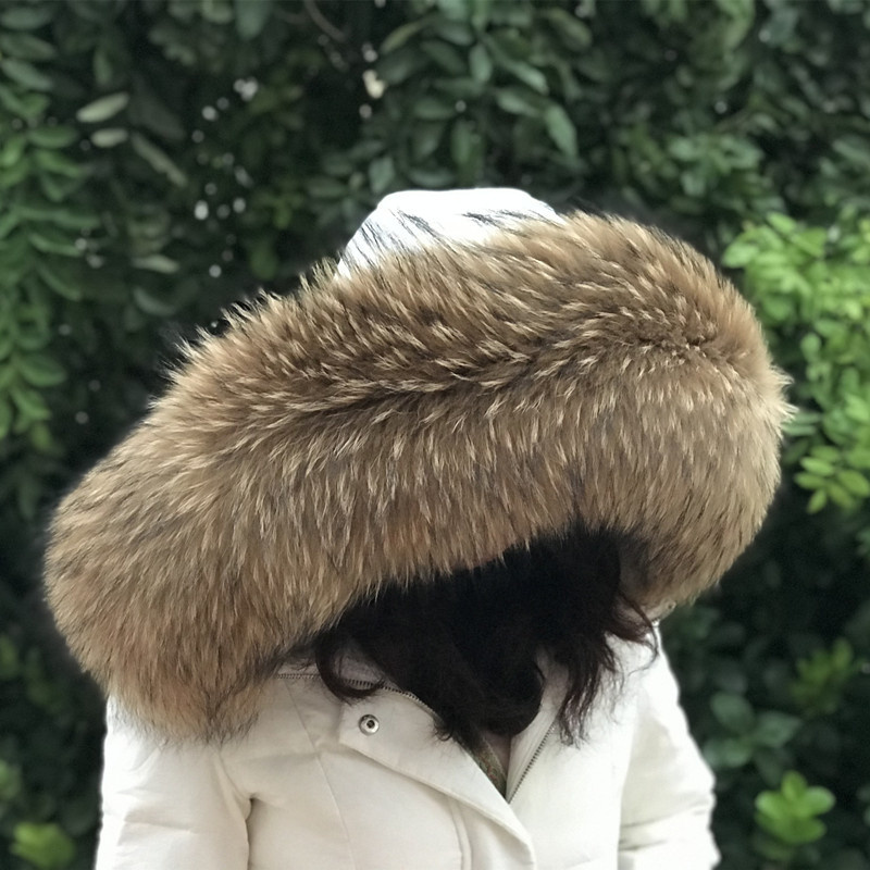 Pelz kragen Frauen Winter natü – Winter Clothing Stores Bewertung und Preis