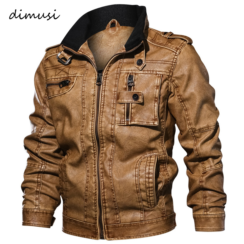 DIMUSI Männer Herbst Winter PU – Winter Clothing Brands Bewertung und Preis