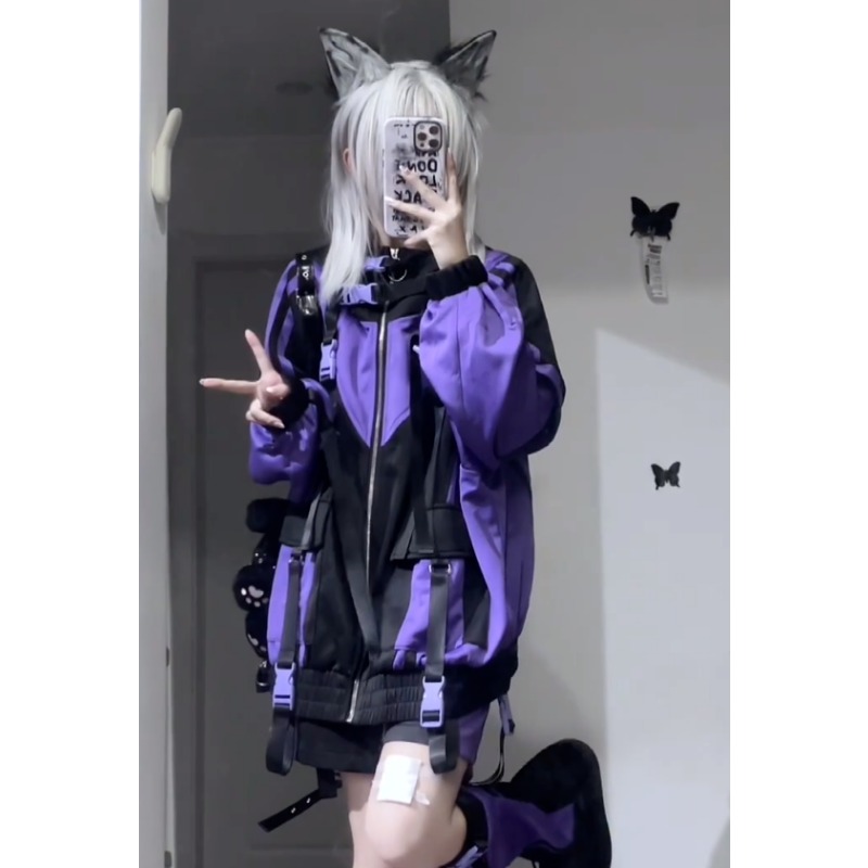 Japanische süße Y2k Frauen Kaw – Winter Clothing Aesthetic Bewertung und Preis