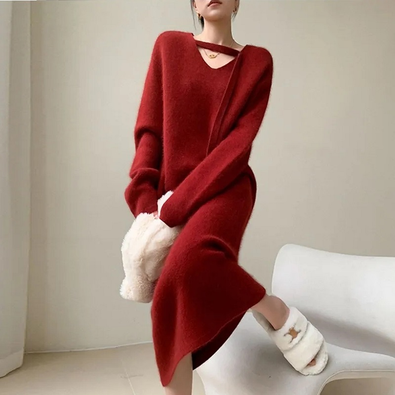 Pulloverkleid für Frauen 2025, – Winter Clothing Dress Up Bewertung und Preis