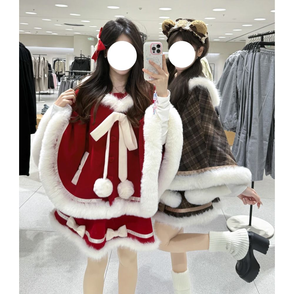 Süße japanische süße Rock-Sets – Winter Clothing Types Bewertung und Preis
