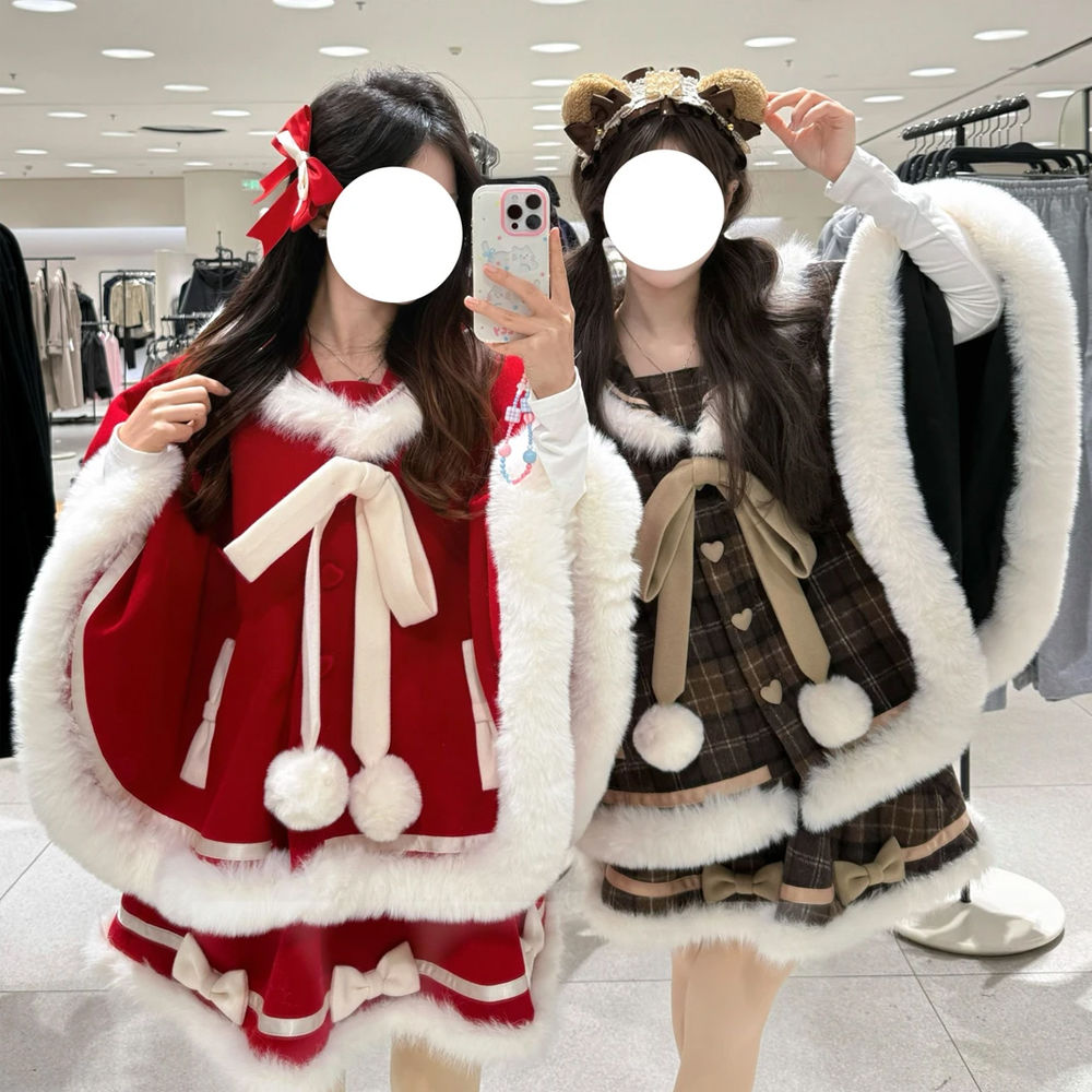 Süße japanische süße Rock-Sets – Winter Clothing Types Bewertung und Preis